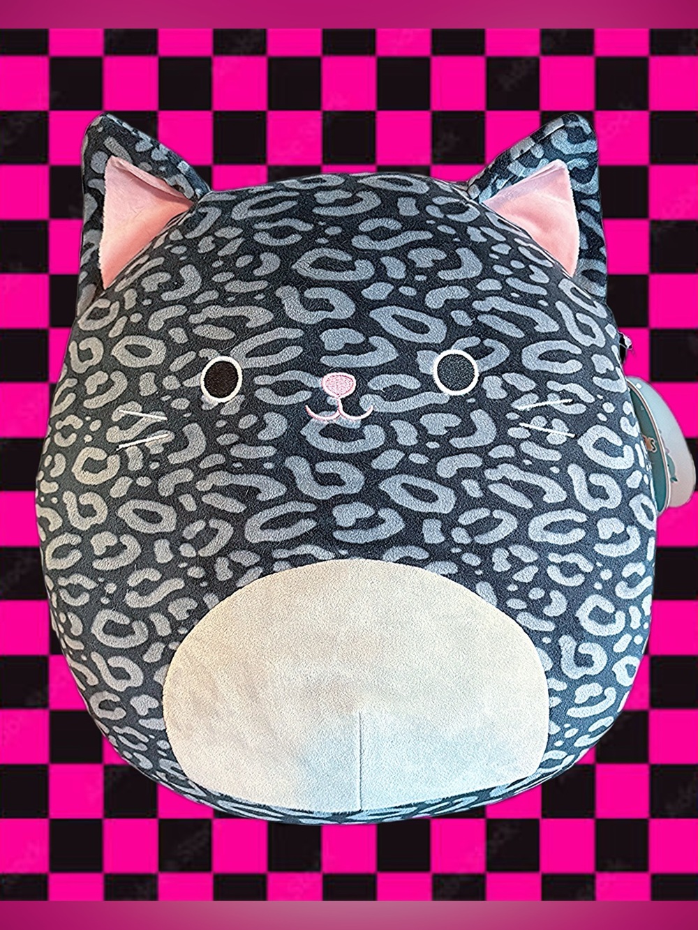 Squishmallows Xiomara 12” Black Panther Cat Plushie NWT